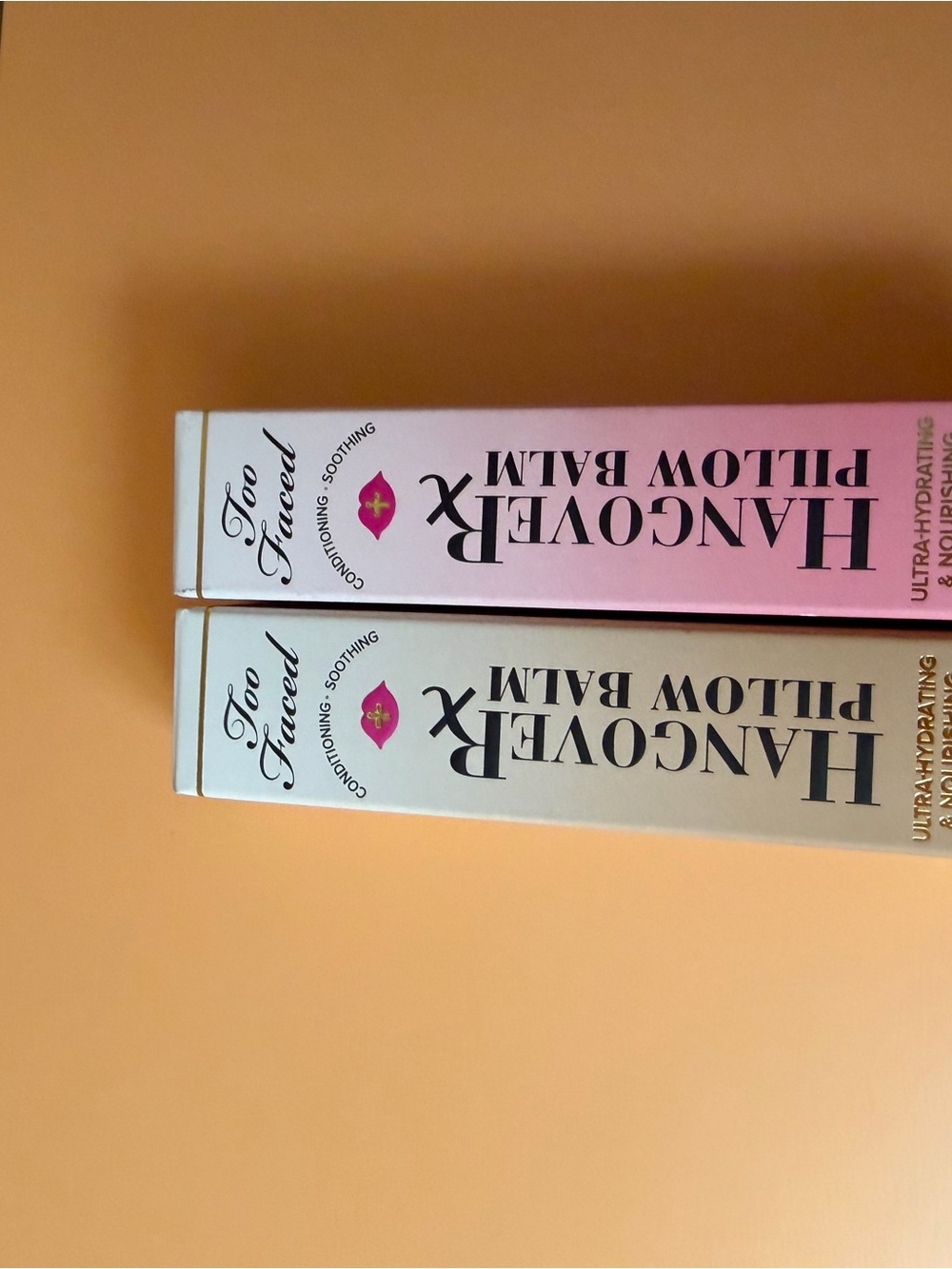 Too Faced Hangover Pillow Balm Lip Treatment - Pink & White Packaging